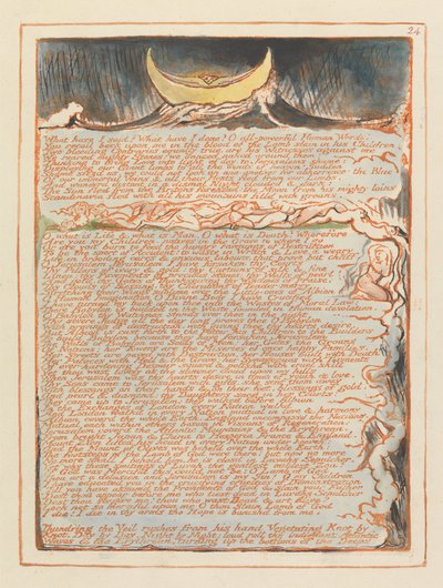 Jerusalem, Plate 24 by William Blake